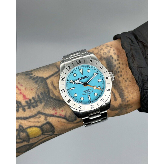 Custom Seiko Mod • “Gulf” Black Bay Pro GMT • 39mm
